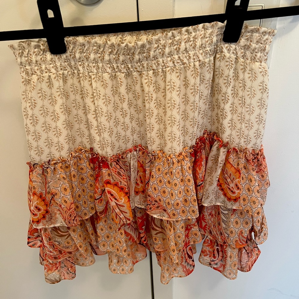 Misa Los Angeles Ruffle Skirt